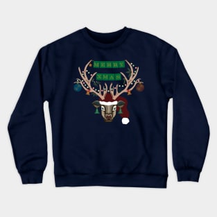 Merry Xmas Rudolph Crewneck Sweatshirt